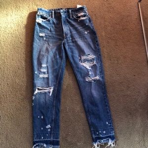 Abercrombie Annie High Rise Girlfriend Jean